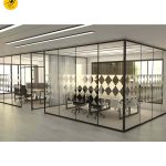 پارتیشن شیشه ای تک جداره برند دارکوب (2)