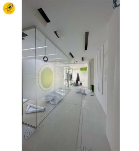 پارتیشن اداری تک جداره کد 1106