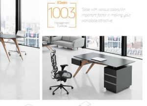 میز مدیریت سری x برند دارکوب