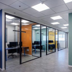 پارتیشن اداری تک جداره مدل da18