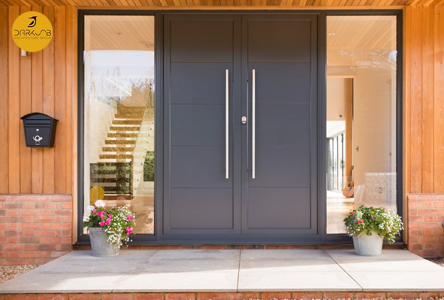 انواع مختلف درب‌ها برای ساختمان‌های مسکونی و اداری (2)