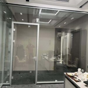 پارتیشن تک جداره شیشه ای کد Da89